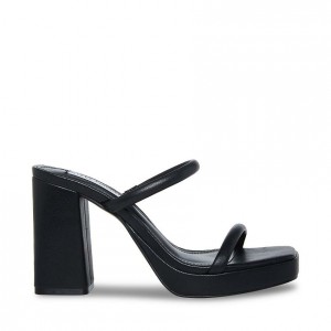 Tacones Steve Madden Polly Mujer Negros | 8216537-FU