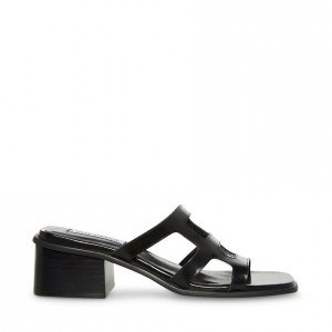 Tacones Steve Madden Princess Block Mujer Negros | 9578604-QD