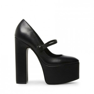 Tacones Steve Madden Prisila Mujer Negros | 9325081-UD