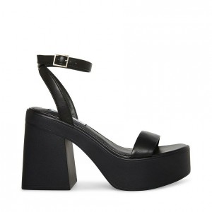 Tacones Steve Madden Rosetta Mujer Negros | 4682097-EM