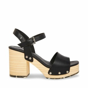 Tacones Steve Madden Rubyy Mujer Negros | 7543196-GQ