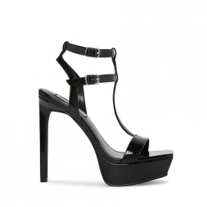 Tacones Steve Madden Selma Mujer Negros | 5342967-CT