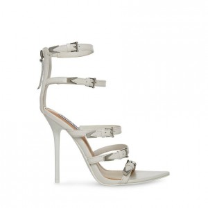Tacones Steve Madden Simone Strappy Mujer Blancos | 9785420-NU