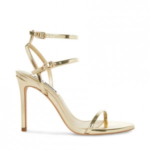 Tacones Steve Madden Theresa Strappyed Mujer Marrom | 0249851-UD