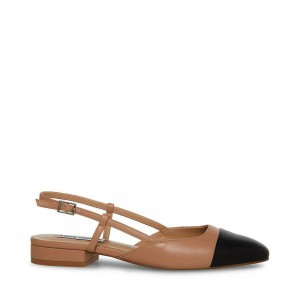 Tenis Planos Steve Madden Belinda Sling Back Mujer Marrom | 9547610-RG