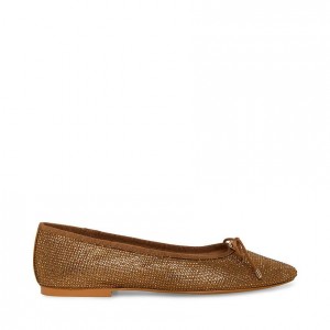 Tenis Planos Steve Madden Blossoms-r Mujer Marrom | 7086915-CH
