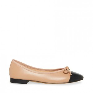 Tenis Planos Steve Madden Ellison Mujer Beige | 0375829-VX