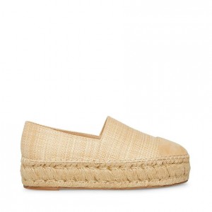 Tenis Planos Steve Madden Kitt Espadrille Mujer Beige | 1758460-BC
