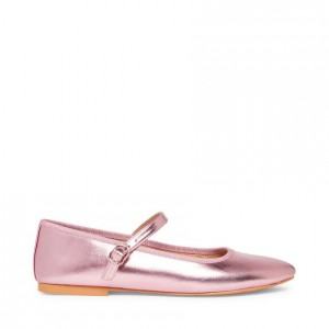 Tenis Planos Steve Madden Violette Mujer Rosas Metal | 0139257-NO