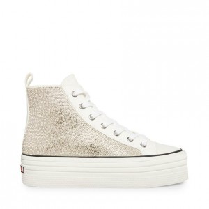 Tenis Steve Madden Berker High Top Mujer Marrom | 6250384-QB
