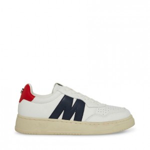 Tenis Steve Madden Jazz Navy Low Top Mujer Blancos Azul Marino | 6245913-KT