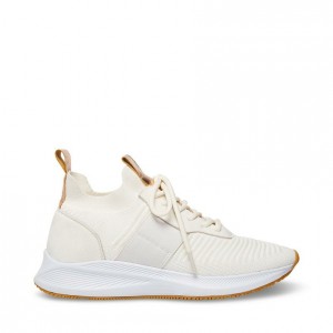 Tenis Steve Madden Jennet Mujer Blancos | 5397681-BI