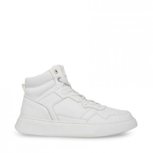 Tenis Steve Madden Jordee High Top Hombre Blancos | 6739542-NY