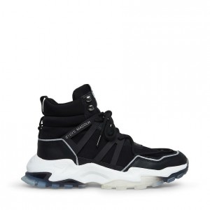 Tenis Steve Madden Kamper High Top Hombre Negros Multicolor | 0471829-XB
