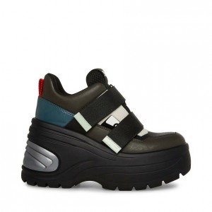 Tenis Steve Madden Marlow Mujer Negros Multicolor | 1642583-VU