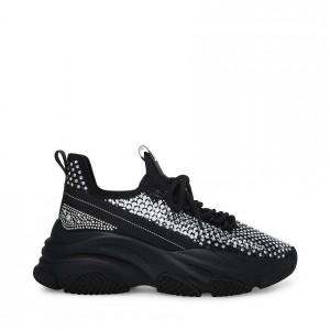 Tenis Steve Madden Phantom Low Top Mujer Negros | 6970842-FR