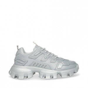 Tenis Steve Madden Ponce Chunky Sole Hombre Plateados | 8130745-ZD