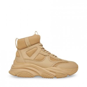 Tenis Steve Madden Possess High Top Hombre Marrom | 4263819-FD