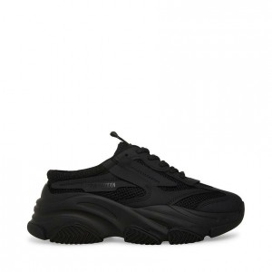 Tenis Steve Madden Prospect Low Top Mujer Negros | 2459380-AN