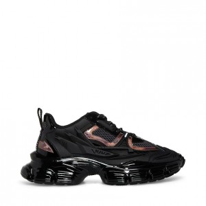 Tenis Steve Madden Quantum Chunky Sole Hombre Negros | 1205873-OV