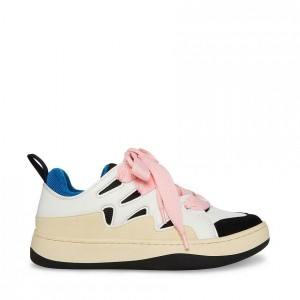 Tenis Steve Madden Roaring Low Top Mujer Negros Blancos | 3417029-AG