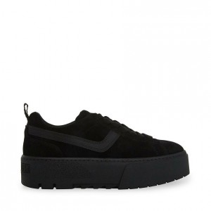 Tenis Steve Madden Rorri Chunky Mujer Negros | 5871402-XS