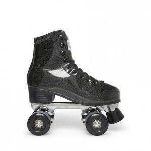 Tenis Steve Madden Sk 8r Glitter Mujer Negros | 8514369-IO