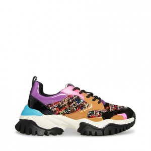 Tenis Steve Madden Thrilling Mujer Morados Multicolor | 8376914-VE