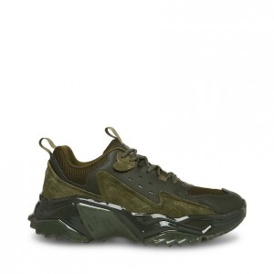 Tenis Steve Madden Ward Hombre Verde Oliva | 0563817-QY