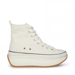 Tenis Steve Madden Winston Mujer Blancos | 2065173-PG