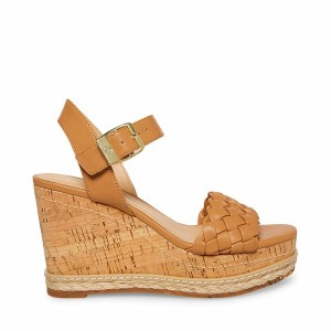 Zapatos Cuña Steve Madden Jitney Mujer Marrom | 3219806-TQ
