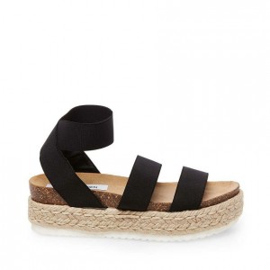 Zapatos Cuña Steve Madden Kimmie Mujer Negros | 1957364-AT