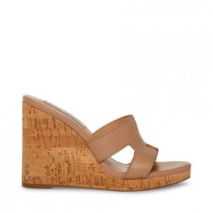 Zapatos Cuña Steve Madden Mayson Mujer Marrom | 5906483-OH