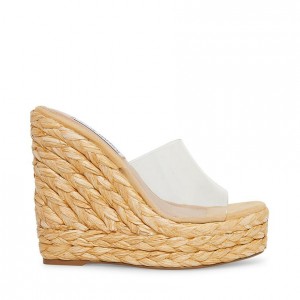 Zapatos Cuña Steve Madden Tabitha Mule Mujer Marrom | 4593280-EB
