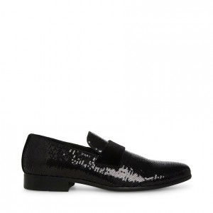 Zapatos de Vestir Steve Madden Arles Hombre Negros | 5816379-WN