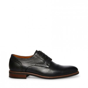 Zapatos de Vestir Steve Madden Bannon Hombre Negros | 3269504-AK
