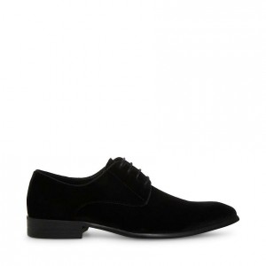 Zapatos de Vestir Steve Madden Beaux-v Lace Up Hombre Negros | 4190752-VZ