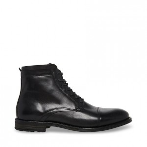 Zapatos de Vestir Steve Madden Wells Hombre Negros | 0674231-FZ
